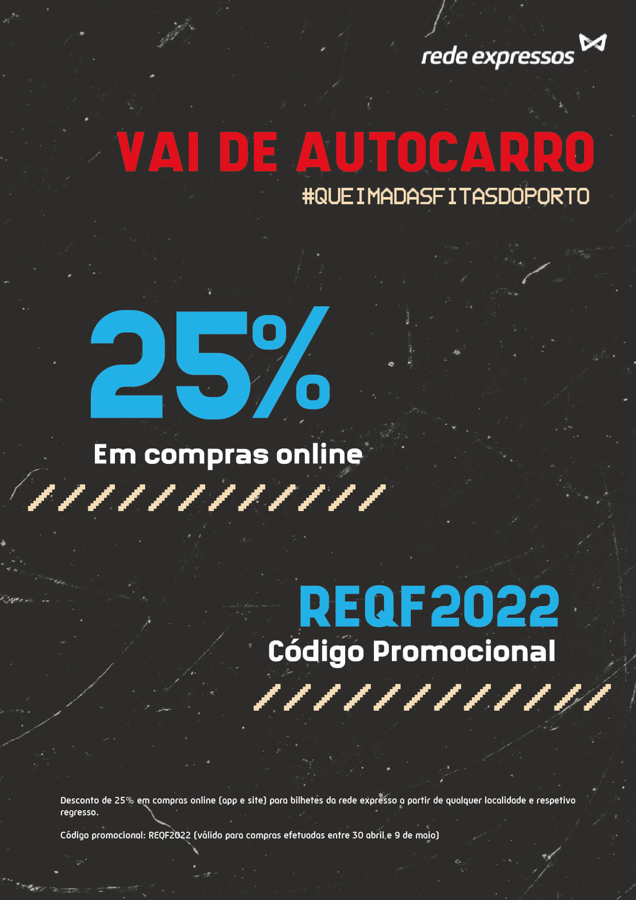 Rede Expresso - 25% em Compras Online - REQF2022